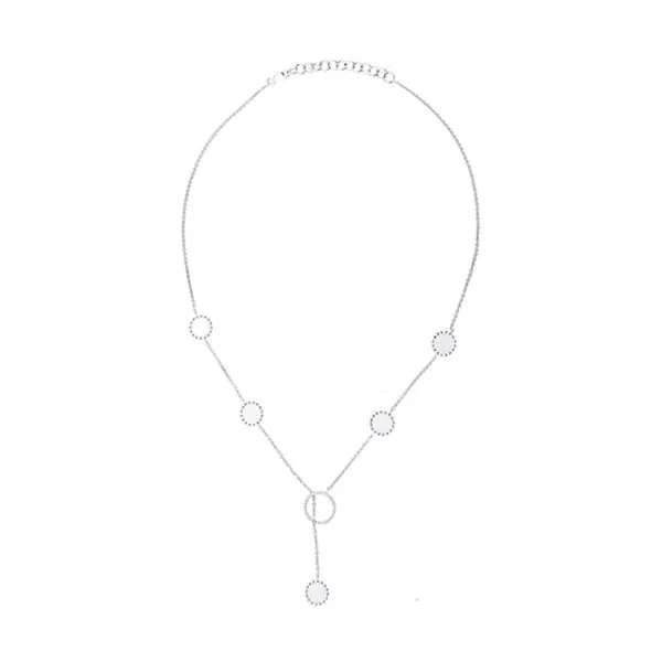 Sterling silver and diamond whimsical necklace Holliday Jewelry Klamath Falls, OR