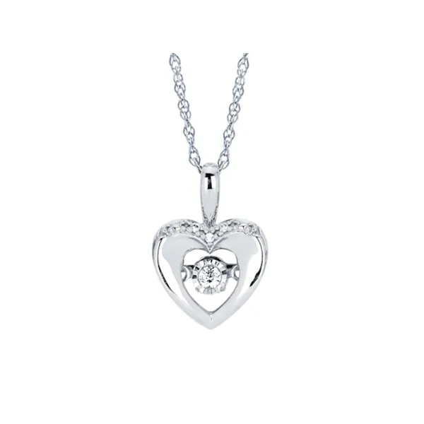 Beautiful Diamond Heart Necklace Holliday Jewelry Klamath Falls, OR