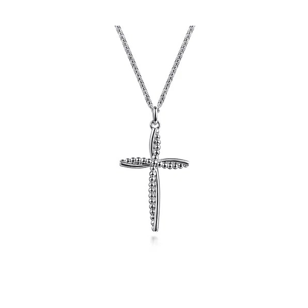 Gabriel Sterling Silver Bujukan Cross Pendant Necklace Holliday Jewelry Klamath Falls, OR