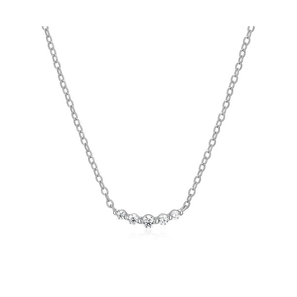 STERLING SILVER LAB CREATED 5 STONE PENDANT Holliday Jewelry Klamath Falls, OR