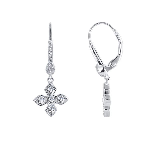 Maltese Cross Drop Earrings Holliday Jewelry Klamath Falls, OR