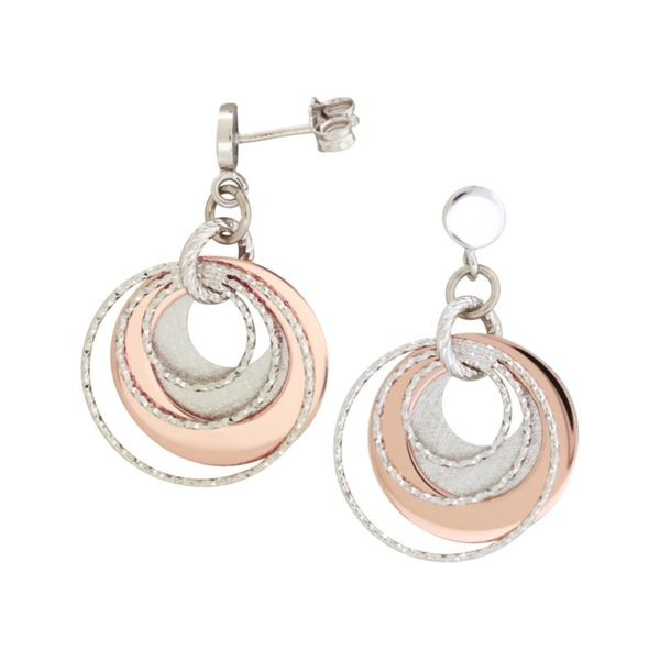 Luminescent Circle Drop Earrings Holliday Jewelry Klamath Falls, OR