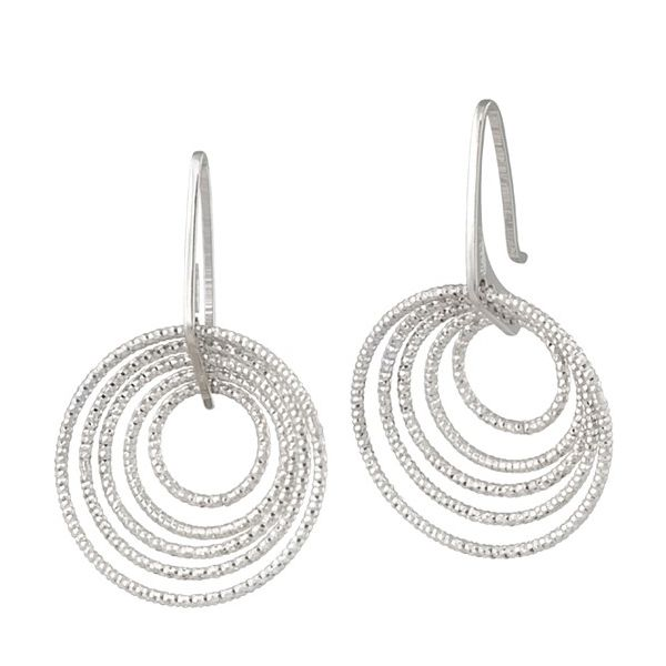Frederic Duclos 3D circles earrings Holliday Jewelry Klamath Falls, OR