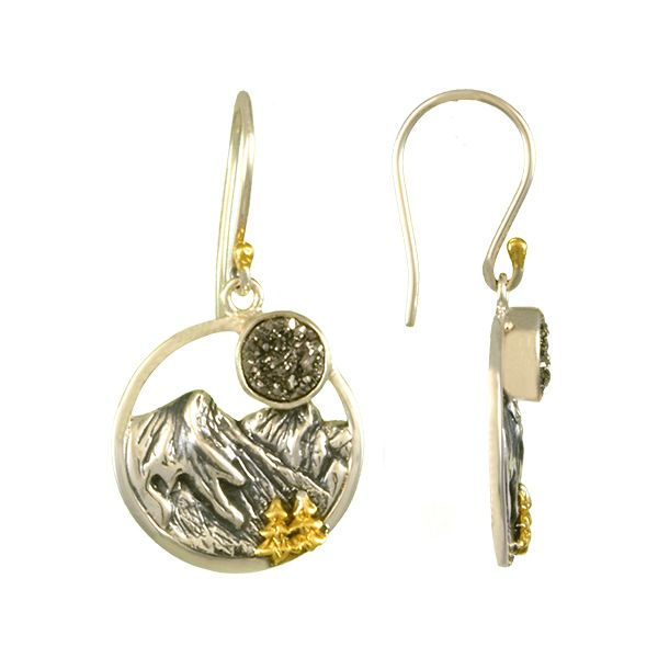 Michou mountain earrings. Holliday Jewelry Klamath Falls, OR