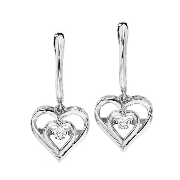 Sterling Silver Heart Earrings Holliday Jewelry Klamath Falls, OR