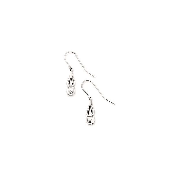 Sterling Silver Drop Diamond Earrings Holliday Jewelry Klamath Falls, OR
