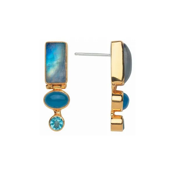 Unique Michou colored stone earrings Holliday Jewelry Klamath Falls, OR