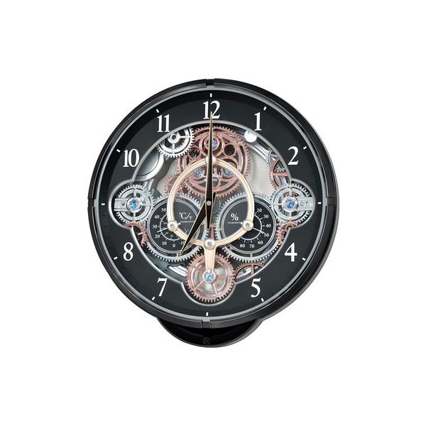 Incredible Rhythm Black Gadget Wall Clock Holliday Jewelry Klamath Falls, OR