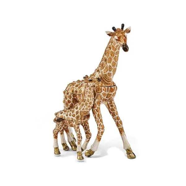 Mom & Baby Giraffe Trinket Box Holliday Jewelry Klamath Falls, OR