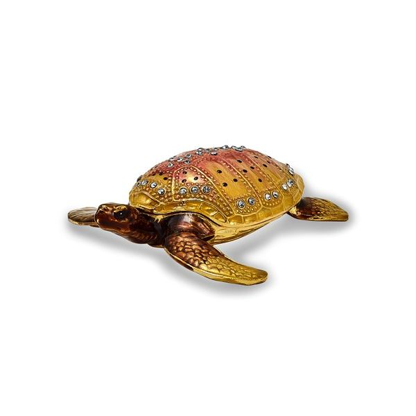 Palm beach loggerhead turtle trinket box, Holliday Jewelry Klamath Falls, OR