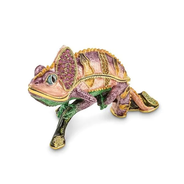 Chameleon trinket box. Holliday Jewelry Klamath Falls, OR