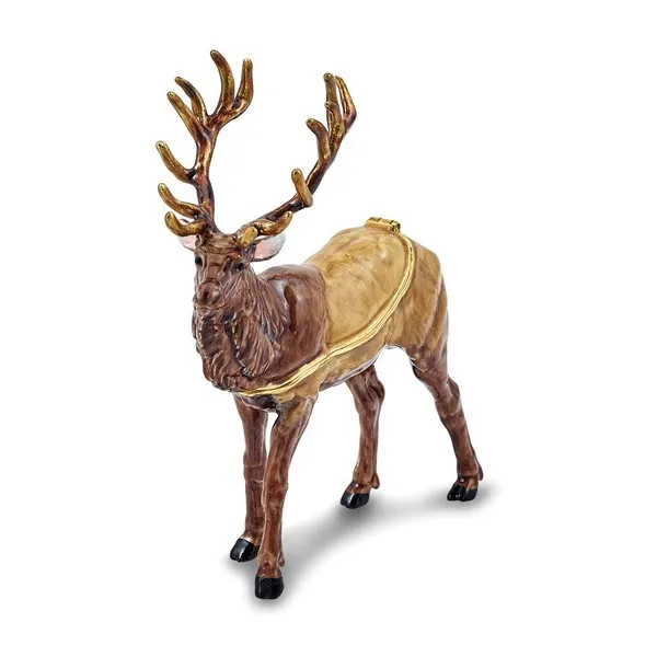 Majestic Elk trinket box Holliday Jewelry Klamath Falls, OR