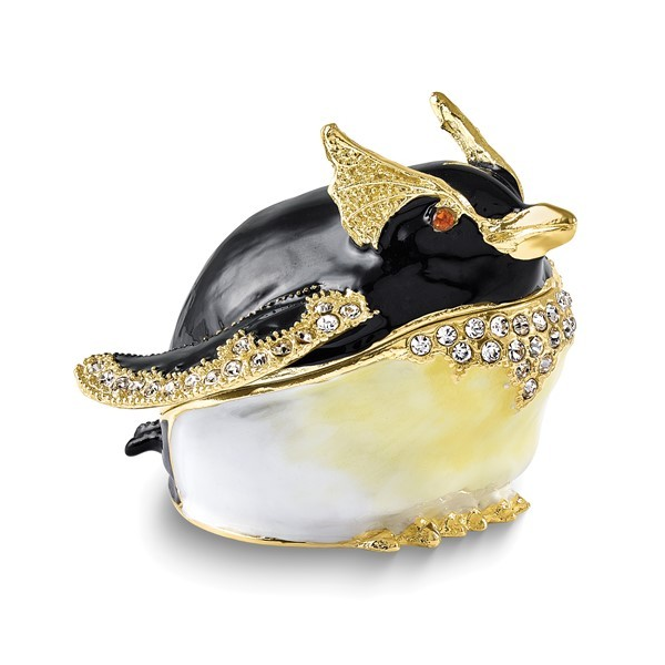 BEJEWELED RUBBLE ROCKHOPPER PENGUIN TRINKET BOX Holliday Jewelry Klamath Falls, OR
