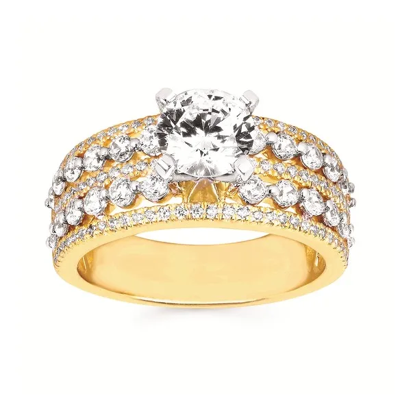 Semi-Mount Ring Hollingsworth Jewelers Gallery Petaluma, CA