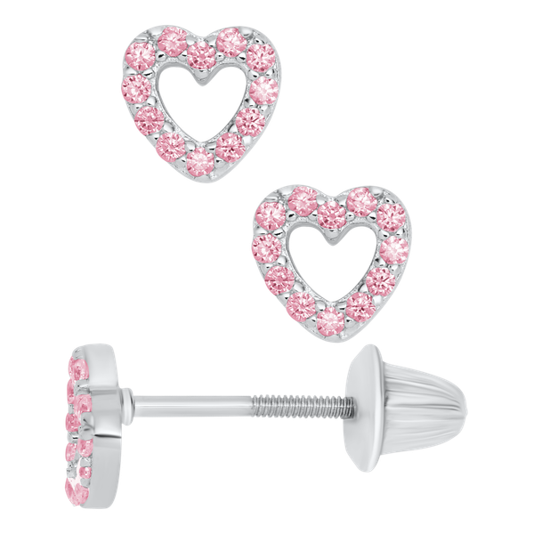 Children's heart earrings Hollingsworth Jewelers Gallery Petaluma, CA