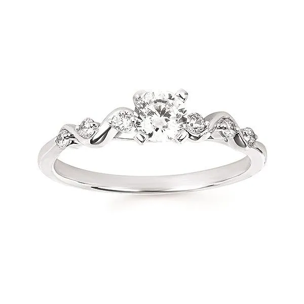 Diamond Engagement Ring Holly McHone Jewelers Astoria, OR