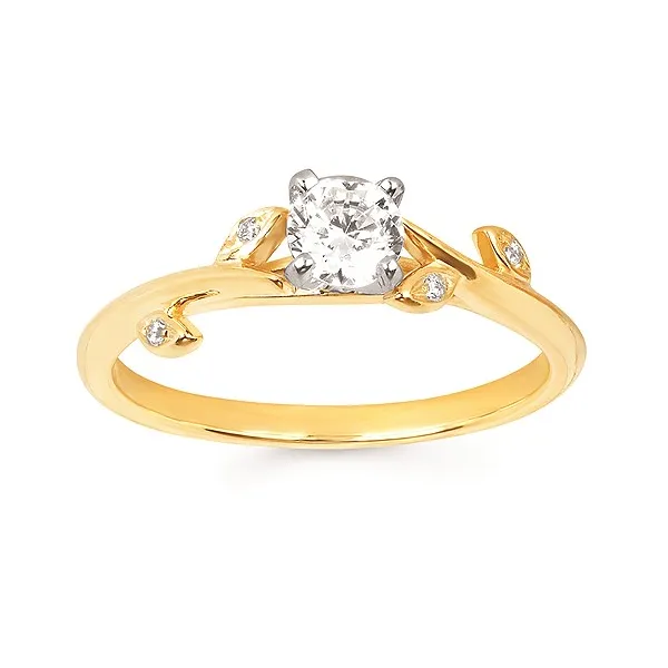 Diamond Engagement Ring Holly McHone Jewelers Astoria, OR