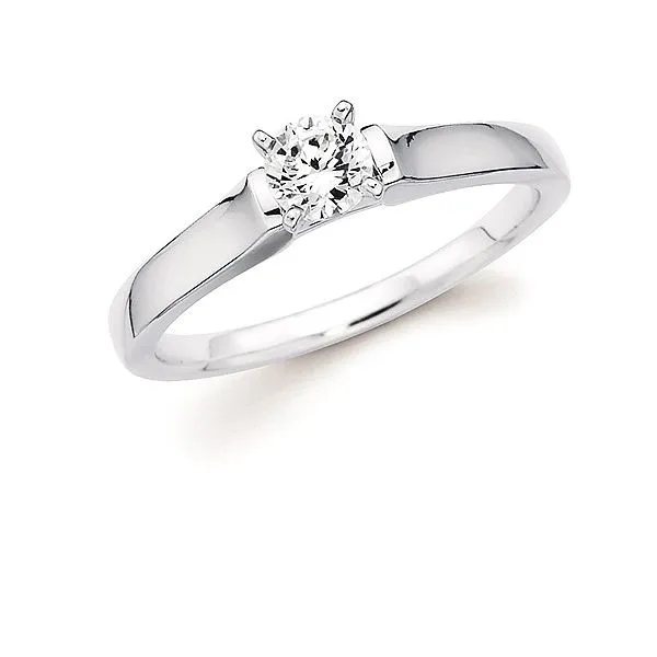 Diamond Engagement Ring Holly McHone Jewelers Astoria, OR