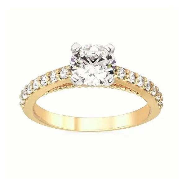 Yellow Gold Diamond Engagement Ring