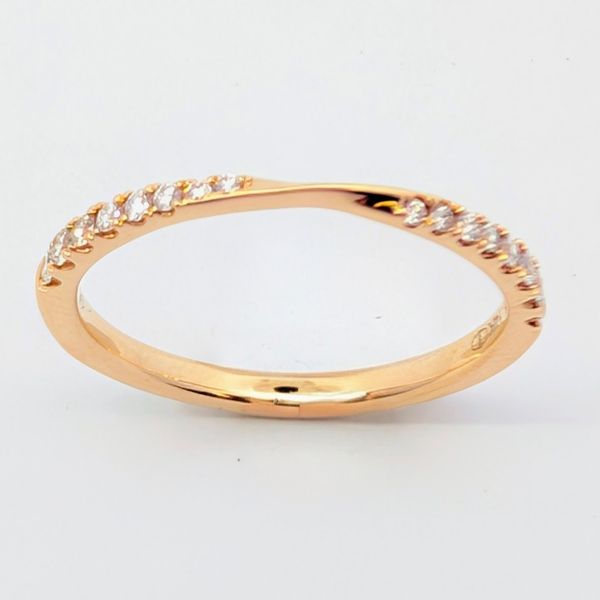 Diamond Wedding Anniversary Band in 14K Gold Holly McHone Jewelers Astoria, OR