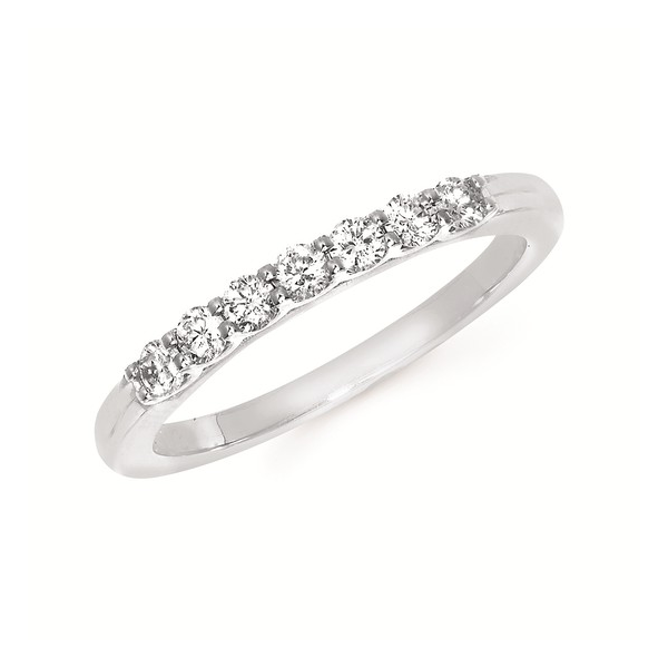 7 Diamond Wedding Anniversary Band 0.33 Carat Holly McHone Jewelers Astoria, OR