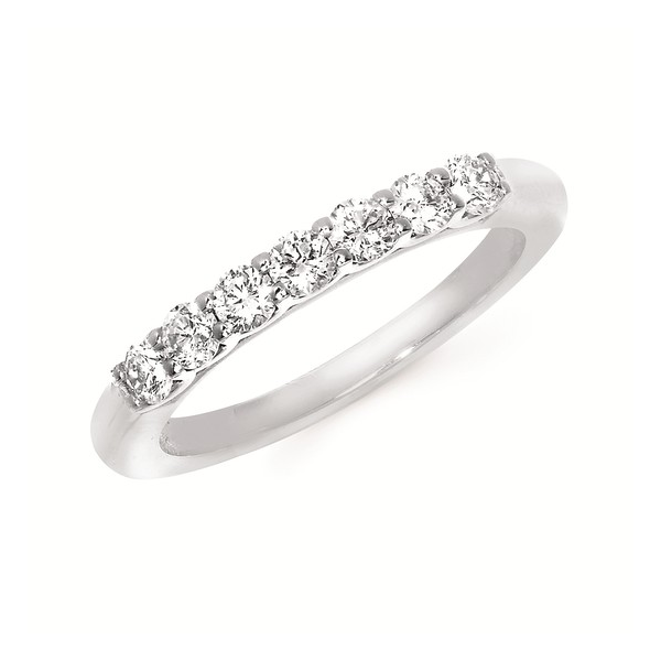 7 Diamond Wedding Anniversary Band 0.5 Carat Holly McHone Jewelers Astoria, OR