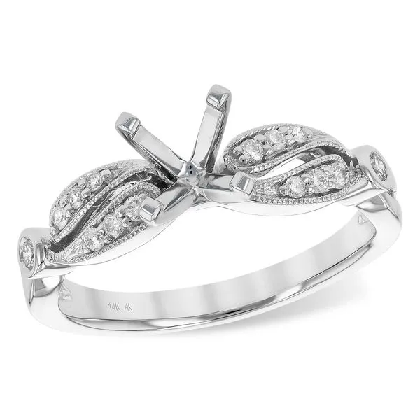 Diamond Semi-Mount Ring Holly McHone Jewelers Astoria, OR