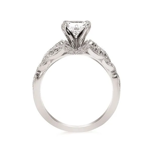 Diamond Semi-Mount Ring Image 2 Holly McHone Jewelers Astoria, OR