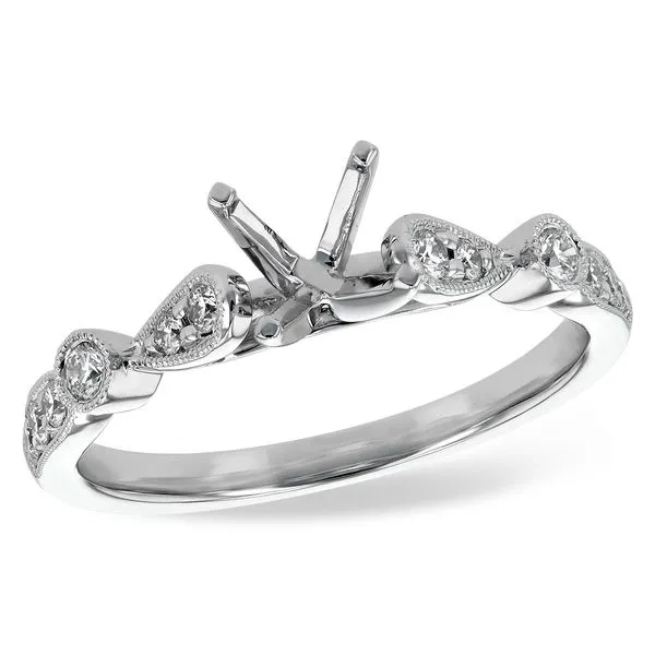 Diamond Semi-Mount Ring Holly McHone Jewelers Astoria, OR