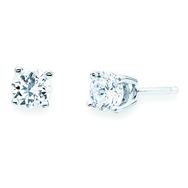 Diamond Stud Earrings Holly McHone Jewelers Astoria, OR