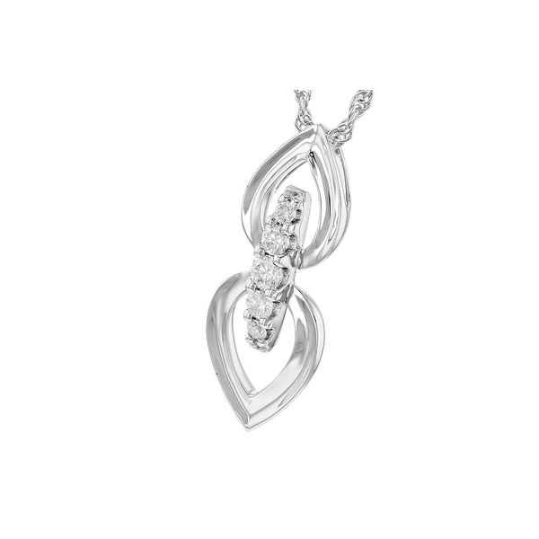 Diamond Pendant Image 2 Holly McHone Jewelers Astoria, OR