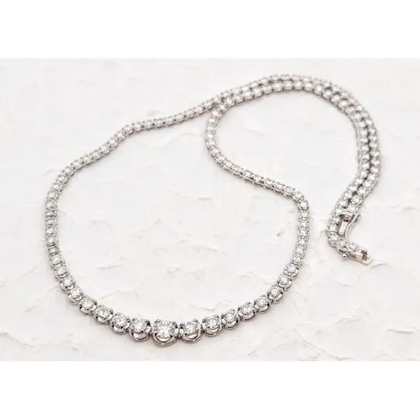 Diamond Necklace Image 2 Holly McHone Jewelers Astoria, OR