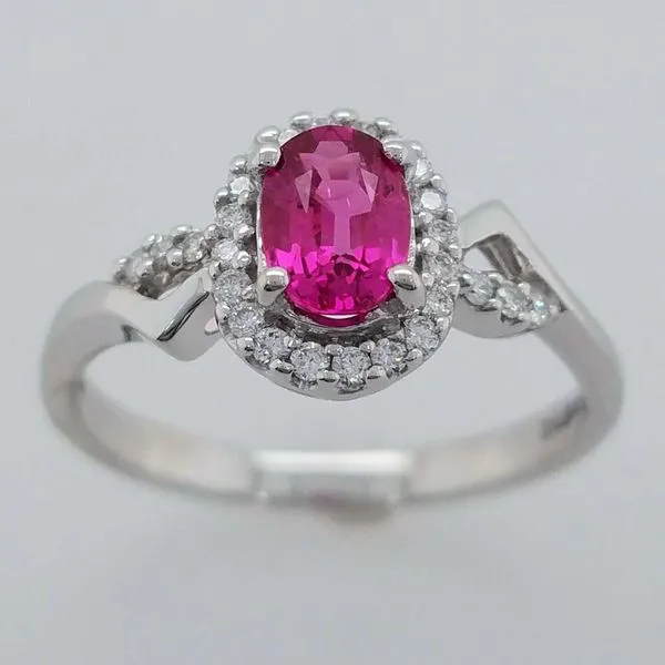 Colored Stone Ring Image 4 Holly McHone Jewelers Astoria, OR