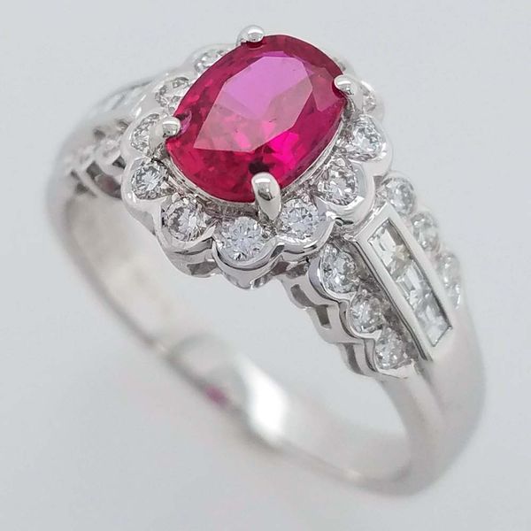 Colored Stone Ring Image 3 Holly McHone Jewelers Astoria, OR