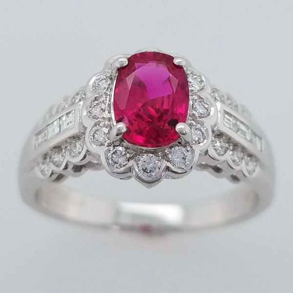 Colored Stone Ring Image 4 Holly McHone Jewelers Astoria, OR