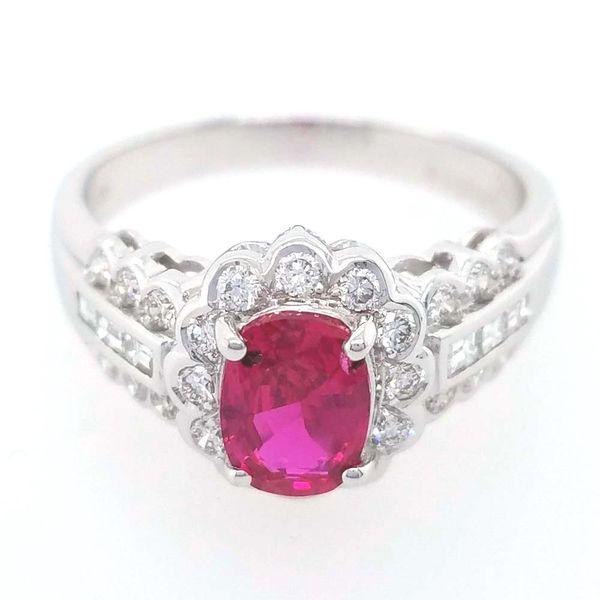 Colored Stone Ring Holly McHone Jewelers Astoria, OR