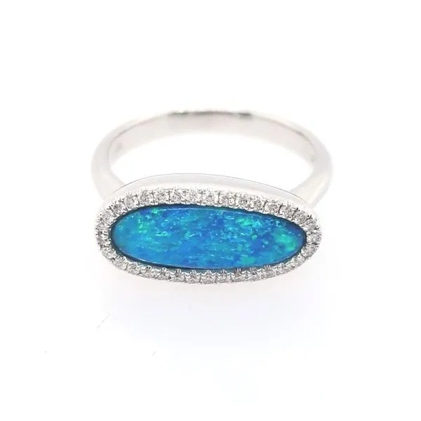 Colored Stone Ring Holly McHone Jewelers Astoria, OR