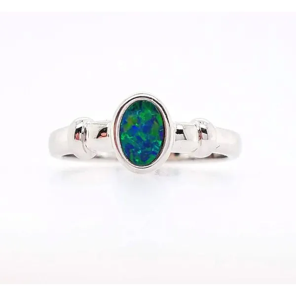 Colored Stone Ring Holly McHone Jewelers Astoria, OR
