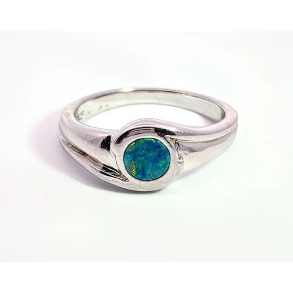 Colored Stone Ring Holly McHone Jewelers Astoria, OR
