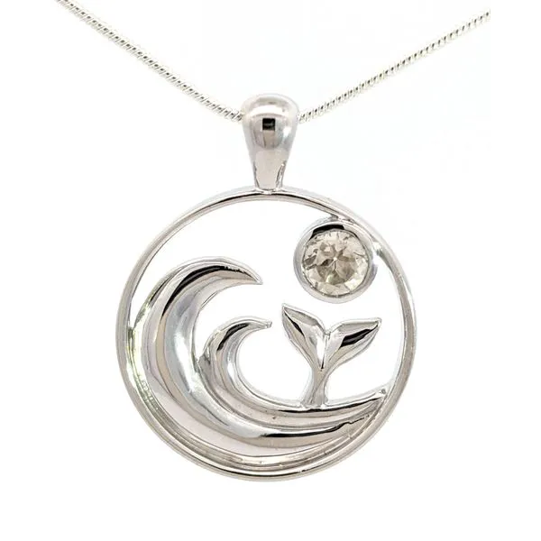 Colored Stone Pendant Holly McHone Jewelers Astoria, OR