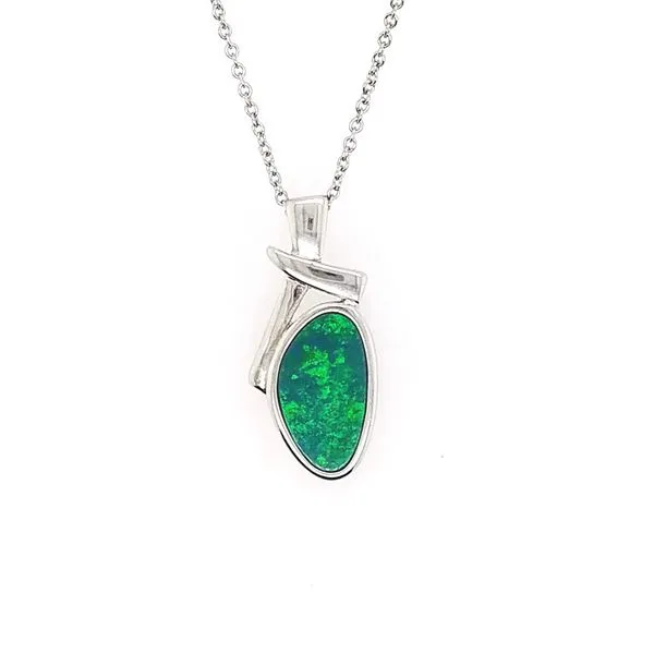 Colored Stone Pendant Holly McHone Jewelers Astoria, OR