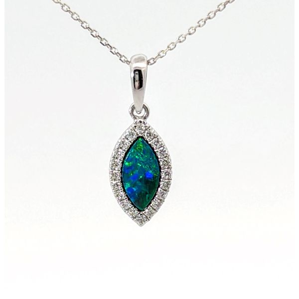 Colored Stone Pendant Holly McHone Jewelers Astoria, OR