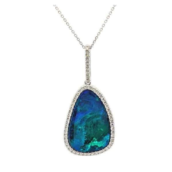 Colored Stone Pendant Holly McHone Jewelers Astoria, OR