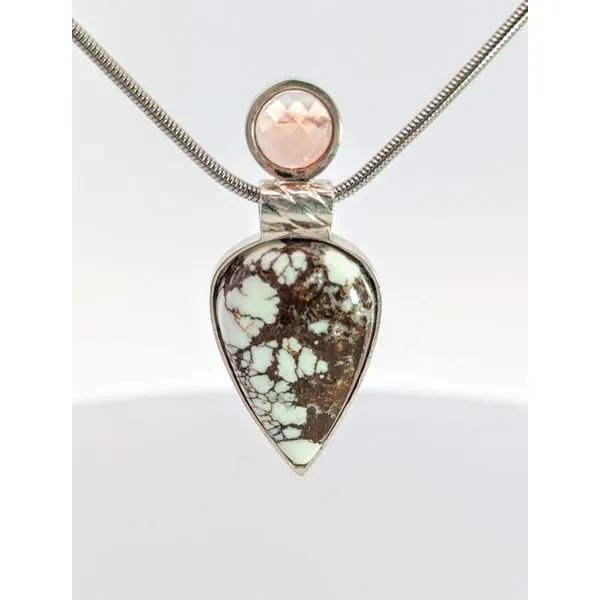 Colored Stone Pendant Holly McHone Jewelers Astoria, OR