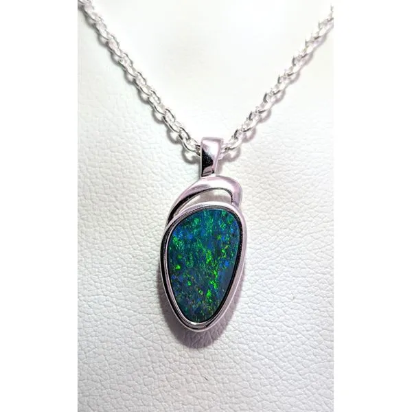 Colored Stone Pendant Holly McHone Jewelers Astoria, OR