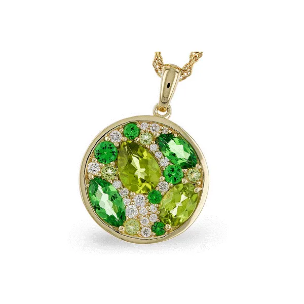Colored Stone Pendant Holly McHone Jewelers Astoria, OR