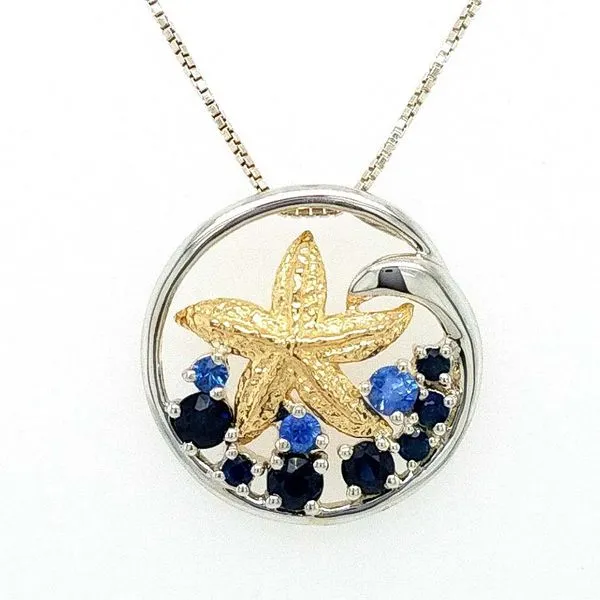 Colored Stone Pendant Holly McHone Jewelers Astoria, OR