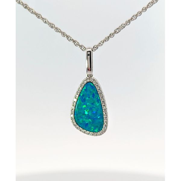 Colored Stone Necklace Holly McHone Jewelers Astoria, OR