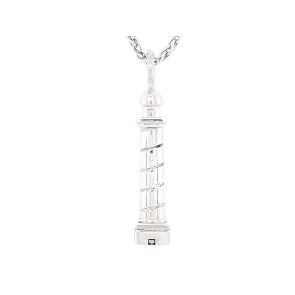 Holly McHone Custom Design Astoria Column Pendant in Sterling Silver Holly McHone Jewelers Astoria, OR