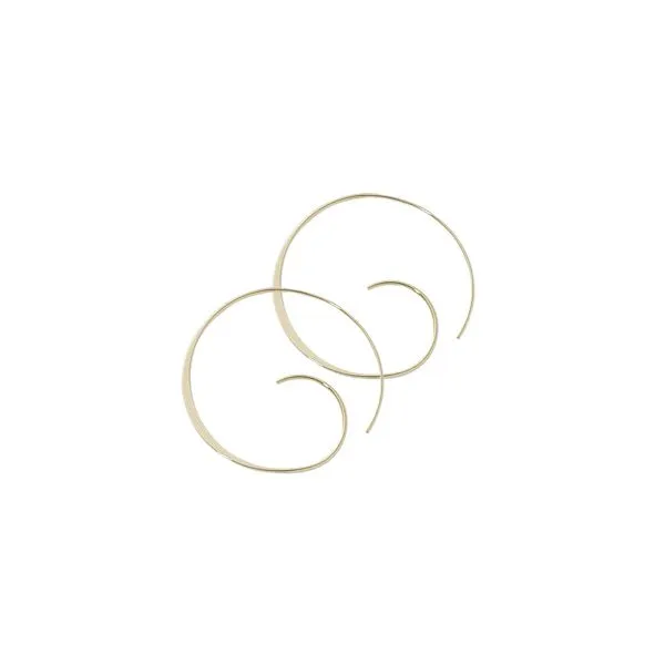 Gold Earrings Holly McHone Jewelers Astoria, OR